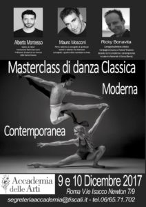 Masterclass in Accademia delle Arti